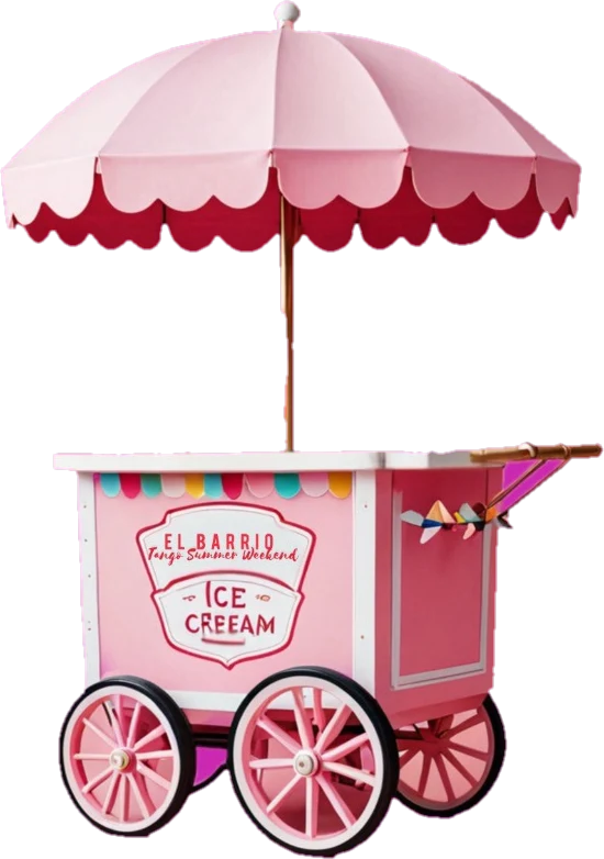 Ice cream cart